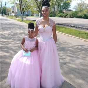 Mother & daughter prom dresses
